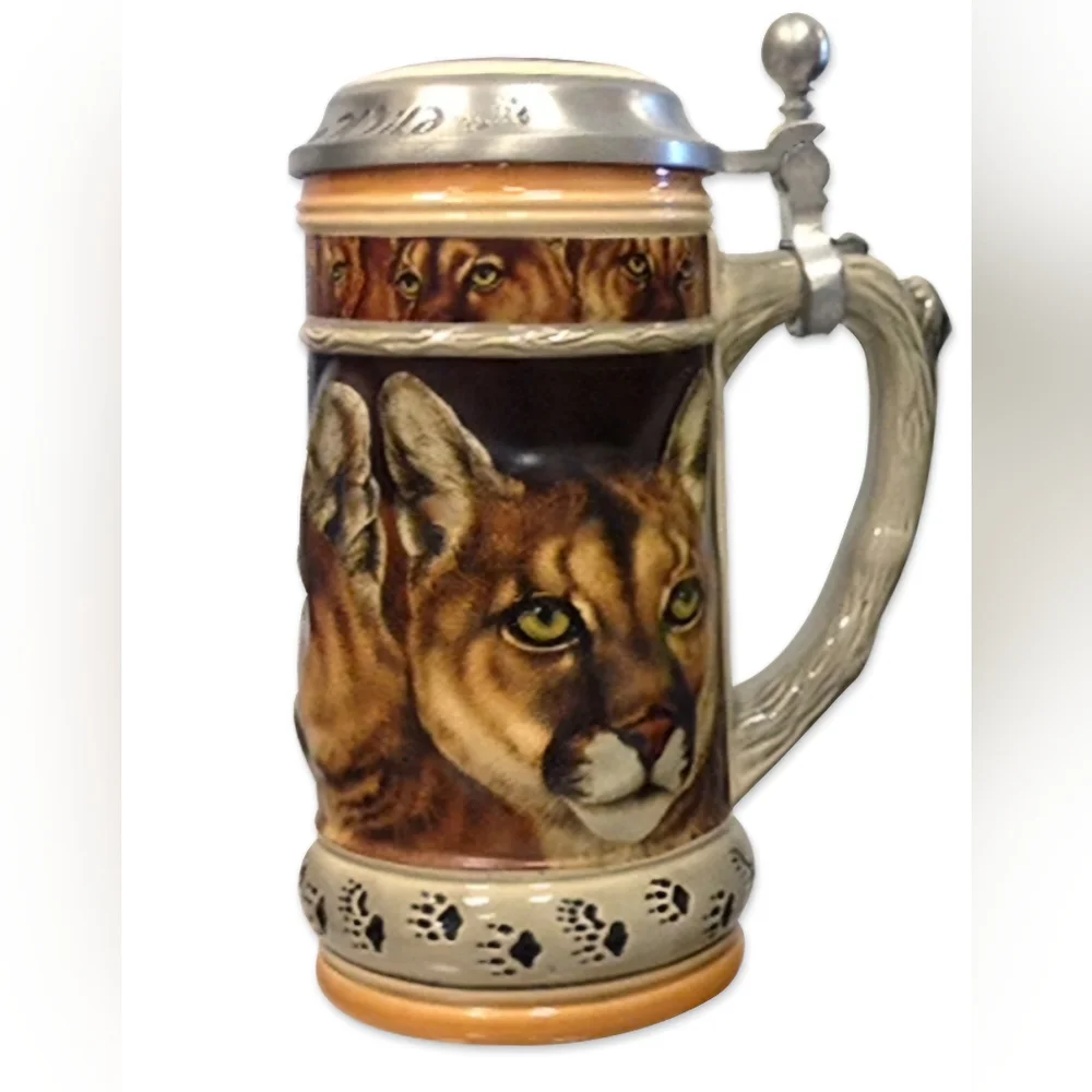 *NWOT Anheuser Busch Call Of The Wild Steins SET of 3